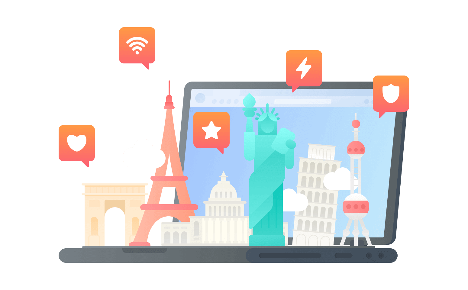 在托克劳群岛连接到中国的软件 - 返华VPN